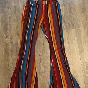 Stripped bell bottoms